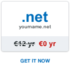 Free .net domain name